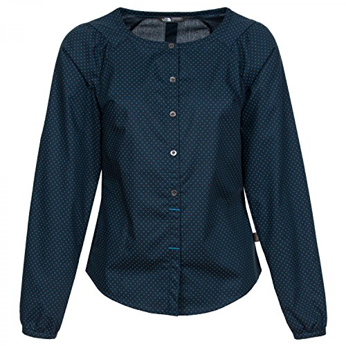 The North Face de Manga Corta de Mujer Traje de Neopreno para Mujer de Manga Larga y Tejido Chic Lady Azul 2015, Mujer, Color Azul, tamaño Small