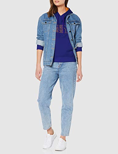The North Face Light Drew Peak Hoodie Sudadera con Capucha para Mujer, Lapis Blue, XS