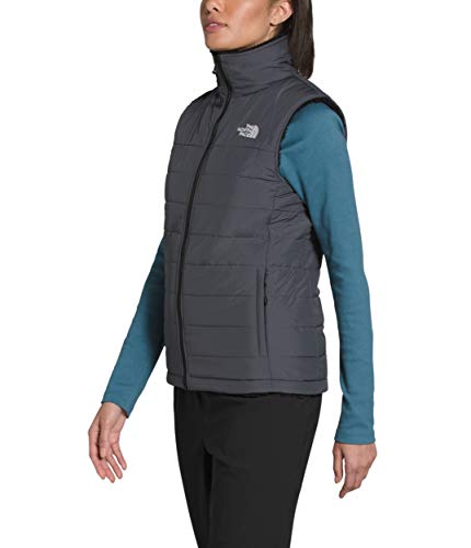 The North Face Mossbud - Chaleco reversible para mujer - gris - XS