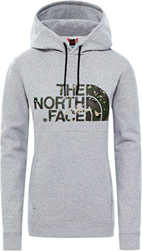 The North Face Sudadera Peak Gris Mujer