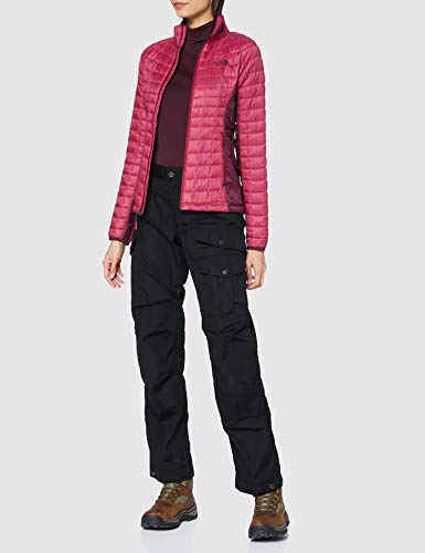 The North Face W TBL Sport Jkt Chaqueta Deportiva Thermoball, Mujer, Rumba Red/Fig, S
