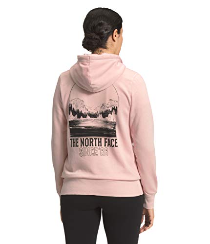 The North Face Women's Mountain Peace Full Zip Hoodie, Pearl Blush, M