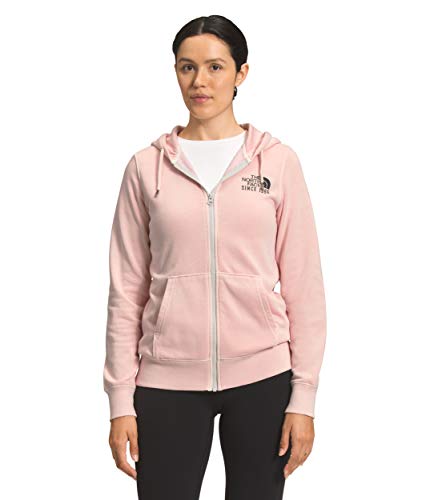 The North Face Women's Mountain Peace Full Zip Hoodie, Pearl Blush, M