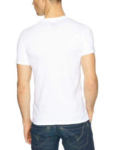 The Stone Roses - Camiseta con cuello redondo de manga corta para hombre, color blanco, talla L [Italia]