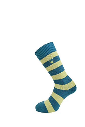 THE WOLF SOCKS Calcetines de Golf 2018 (39-41, verde)