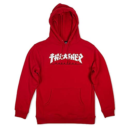 Thrasher Godzilla - Sudadera con capucha - Rojo - Small
