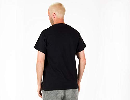 THRASHER Outlined Camiseta, Hombre, Black/Purple, l