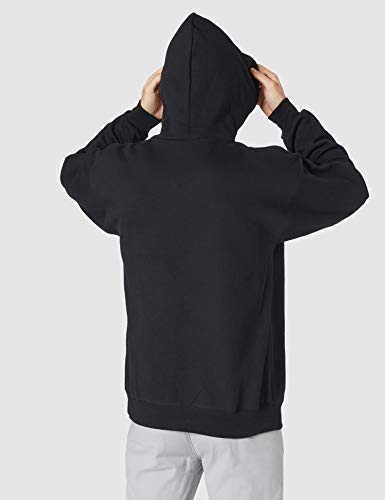 THRASHER Rainbow mag Sudadera, Black (Negro), S Hombre