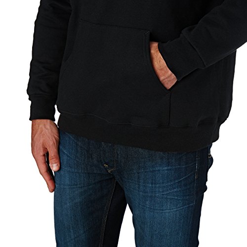 THRASHER Skate Goat Hood Sudadera, Unisex Adulto, Black, L