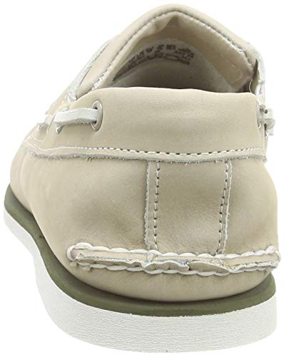 Timberland Classic 2 Eye, Náuticos Hombre, Beige Light Taupe Nubuck, 43.5 EU