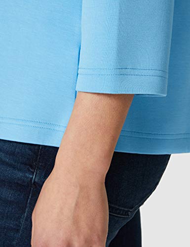 Tom Tailor 1023983 Crewneck Sudadera, Azul Claro, L para Mujer