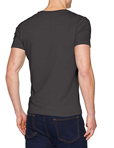 Tom Tailor Casual 1008637 Camiseta, Gris (Tarmac Grey 10899), X-Large para Hombre