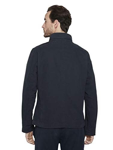Tom Tailor Cotton Touch Chaqueta , Azul ( 10668/Sky Captain Blue ) , XXL para Hombre