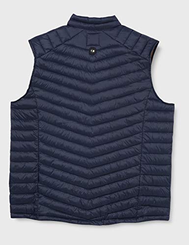 TOM TAILOR Men+ Leight Weight Weste Chaqueta, Sky Captain Blue 10668-Juego de Mesa [Importado de Alemania], XXXL para Hombre