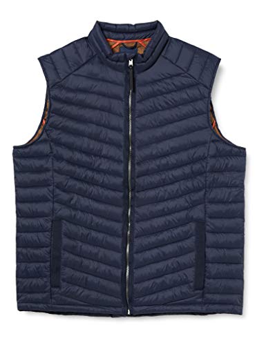 TOM TAILOR Men+ Leight Weight Weste Chaqueta, Sky Captain Blue 10668-Juego de Mesa [Importado de Alemania], XXXL para Hombre