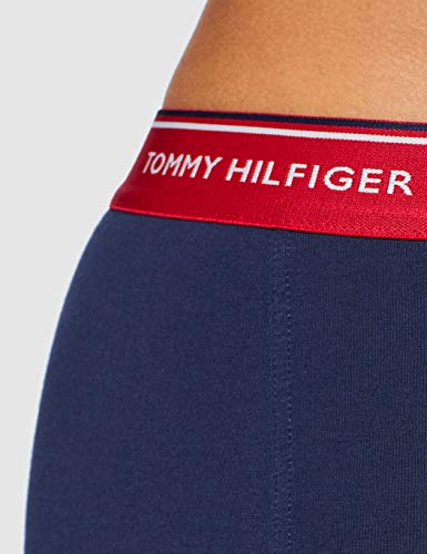 Tommy Hilfiger 3p Trunk Bóxer, Multicolor (Multi/Peacoat 904), Large (Pack de 3) para Hombre