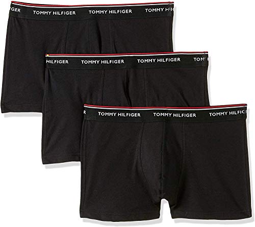 Tommy Hilfiger 3P TRUNK, Pantalones cortos Hombre, Negro (Black 990), Medium