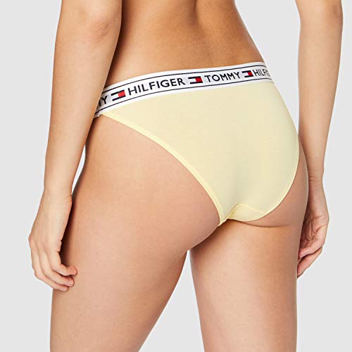 Tommy Hilfiger Bikini Culotte, Amarillo (Lemon Meringue 710), Large (Talla fabricante: Large) para Mujer