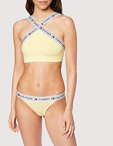 Tommy Hilfiger Bikini Culotte, Amarillo (Lemon Meringue 710), Large (Talla fabricante: Large) para Mujer