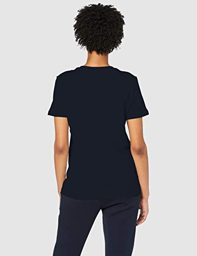 Tommy Hilfiger Heritage Crew Neck Graphic tee Camiseta, Azul (Midnight 403), Large para Mujer