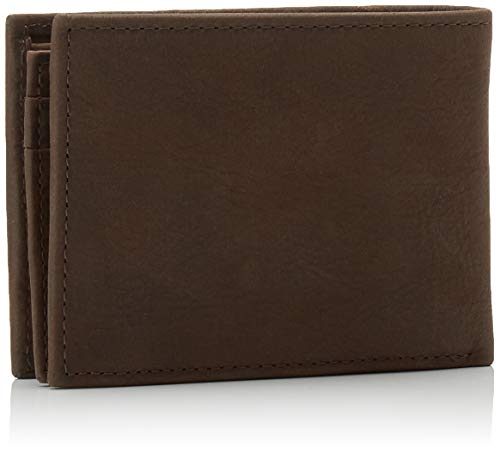 Tommy Hilfiger Johnson Mini CC Flap and Coin Pocket, Cartera Hombre^Mujer, Brown, OS