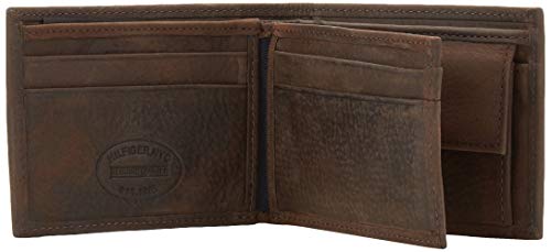 Tommy Hilfiger Johnson Mini CC Flap and Coin Pocket, Cartera Hombre^Mujer, Brown, OS
