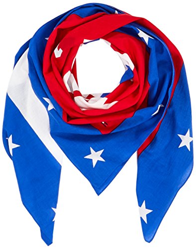 Tommy Hilfiger Logo Square Pañuelo, Multicolor, Talla única (Talla del fabricante: OS) para Mujer