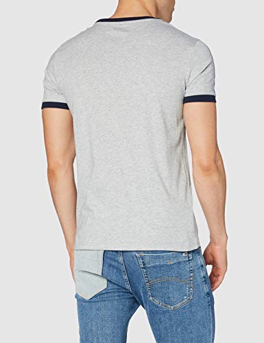 Tommy Hilfiger RN tee SS Camiseta, Gris (Grey Heather 004), Medium para Hombre