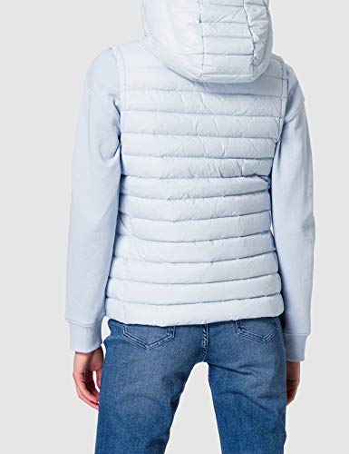 Tommy Hilfiger TH ESS LW Down Vest Chaleco con Forro, Blue, S para Mujer