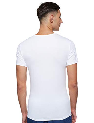 Tommy Hilfiger Vn tee SS 3 Pack Premium Essentials Camiseta, Blanco 100, XL (Pack de 3) para Hombre