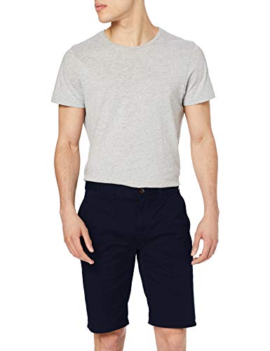 Tommy Jeans Scanton Pantalón Chino Corto Elegante y Veraniego, Azul (Black Iris), 32W para Hombre