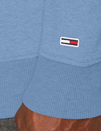 Tommy Jeans TJM Straight Logo Hoodie Suter, Vintage Denim, S para Hombre