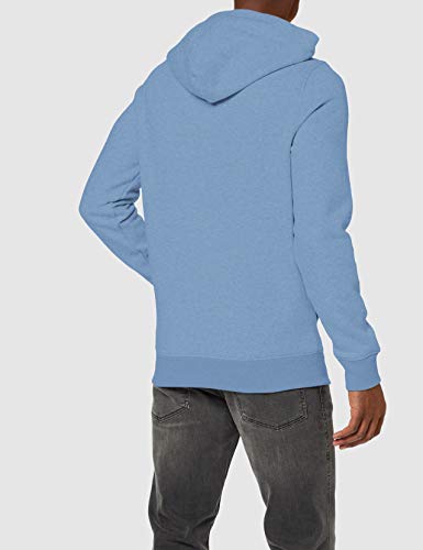 Tommy Jeans TJM Straight Logo Hoodie Suter, Vintage Denim, S para Hombre