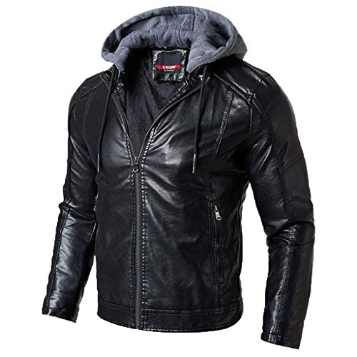 Tosonse Chaqueta De Cuero De Imitación Hombres Blusa De Camuflaje De Invierno Abrigos Y Chaquetas Abrigo Engrosador Outwear Blusa Superior Tallas Grandes