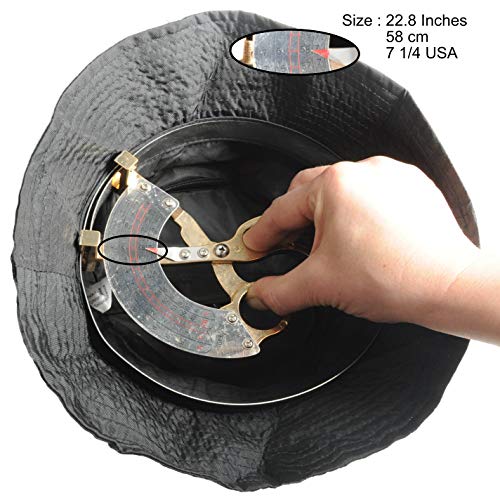 TOUTACOO, Gorro para la Lluvia en Nailon, Fácil de Plegar, Gorro para la Lluvia .Negro