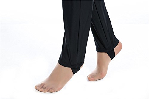 Traje de baño musulmán para mujer con cobertura completa y musulmana rosa L