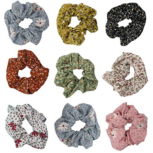 Trendcool 6 Coleteros Pelo Mujer. Accesorios, Pulseras, Gomas elasticas, Lazos, Coletero, Cinta para Belleza Mujer y Niña. Complementos Originales. Goma y Cintas de Tela para Pelo.