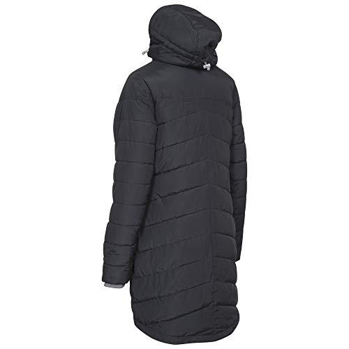 Trespass - Abrigo Acolchado Modelo Homely para Mujer (XXS) (Negro)