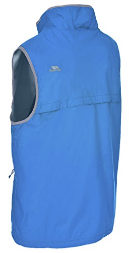 Trespass - Chaleco sin Mangas Modelo Mucuna Hombre Caballero (Grande (L)) (Azul)