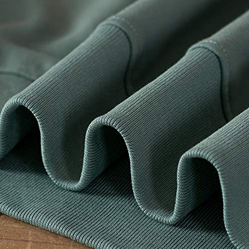 TRGCJGH Sudadera Hombre Mujer Sudadera Unisex Liso Cuello Redondo Suéter Clásico Color Sólido,Violet-XL