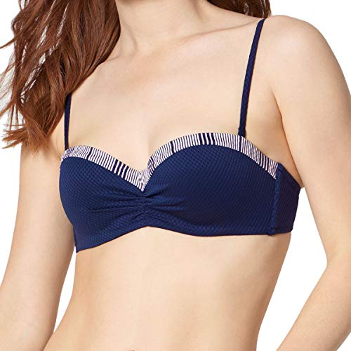 Triumph Summer Waves Whud Parte de Arriba de Bikini, Azul (Deep Water 6722), Not Applicableb (Talla del Fabricante: 40B) para Mujer