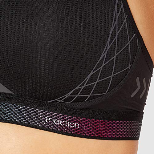 Triumph TriAction Cardio Cloud P EX Sujetador Deportivo, Negro, 85E para Mujer