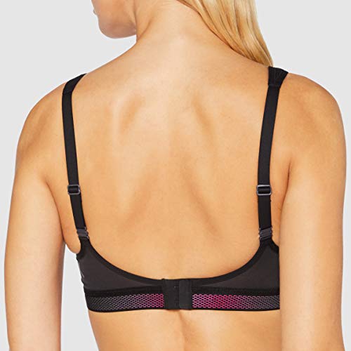 Triumph TriAction Cardio Cloud P EX Sujetador Deportivo, Negro, 85E para Mujer