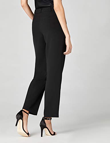 TRUTH & FABLE Pantalones Mujer, Negro (Black), 38, Label: S