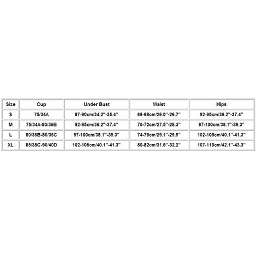 TUDUZ Bikinis Mujer Conjunto Tanga Braga Ropa Interior Sujetador Push-Up Acolchado Traje De Baño Ropa De Playa