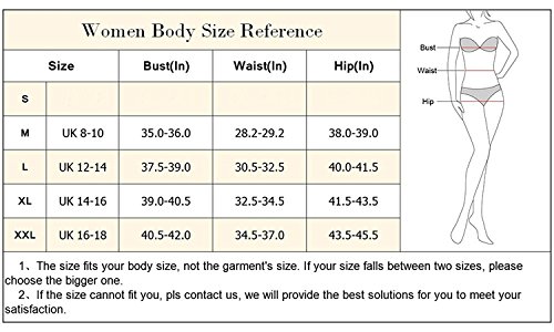 Tuopuda Bikini Push Up Mujer Bikinis con Relleno Trajes de Baño Bikini Sets Tops y Braguitas (ES 38-40, Rosado)