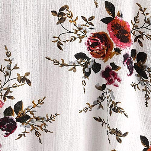 Tuopuda Crop Tops Mujer Verano Camisetas sin Mangas Halter Top Chaleco Camiseta (ES 42=Busto 98cm（Talla L）, E)