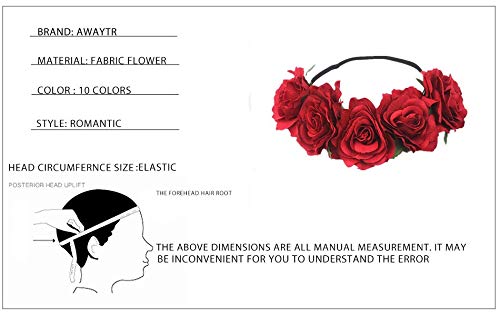 Turbantes Headband Diademas para Mujer Turbantes Boda Flor Corona Diadema Mujer Boda Floral Cabeza Corona Dama De Honor