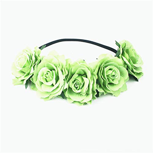 Turbantes Headband Diademas para Mujer Turbantes Boda Flor Corona Diadema Mujer Boda Floral Cabeza Corona Dama De Honor