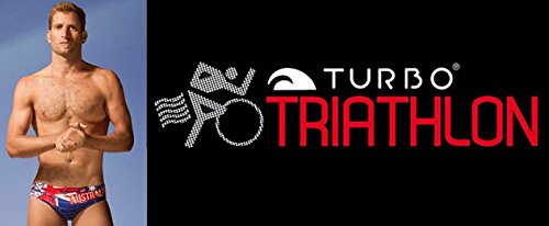 Turbo - Bañador Slip Scuba Diver de Waterpolo Competicion Natación y Triatlón Patrón de Ajuste cómodo (M/32)